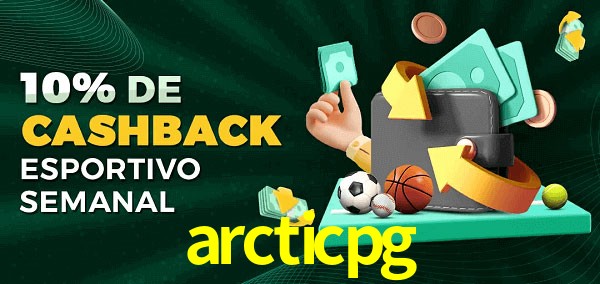 10% de bônus de cashback na arcticpg